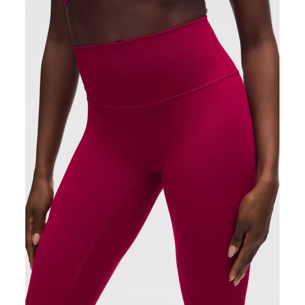 Lululemon-Align No Line High-Rise Pant 28"-Berry Rumble - Picture 3 of 6